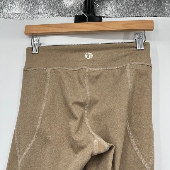 Tory Burch Sport Mid Rise Compression Chevron Melange Leggings Size Small - Picture 4 of 8